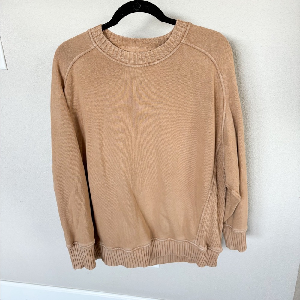 Aerie Tan Crewneck
